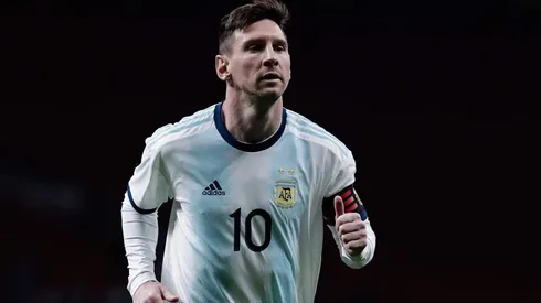 Messi en su vuelta a la Selección Argentina. (Getty)