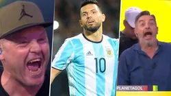 Al Pepo le dijeron que Agüero estaba viendo el programa y se la pudrió toda en vivo