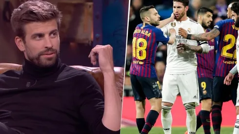 Piqué y un trolleo al Real Madrid.