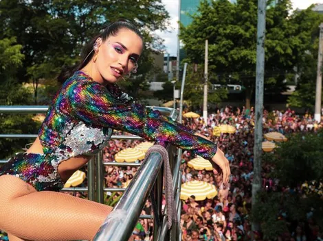 Lali Espósito subió 7 fotos de lo manija que está por el Lollapalooza