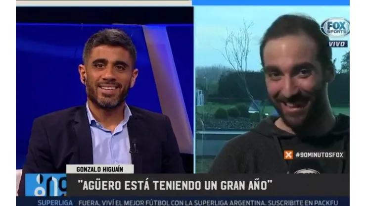 Le mencionaron la vuelta a River, Higuaín sonrió de oreja a oreja y dejó las puertas abiertas