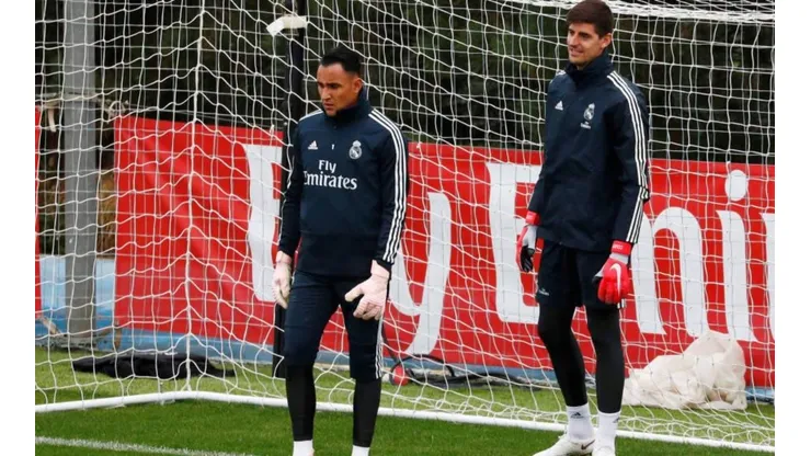 Courtois reveló cuál es su relación con Keylor Navas