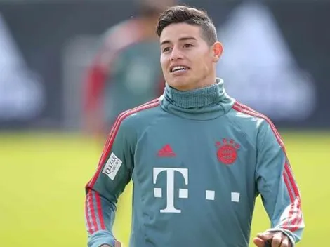 Llegó la hora del descanso para James Rodríguez