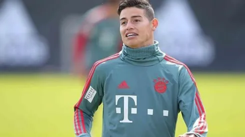 Llegó la hora del descanso para James Rodríguez