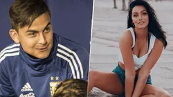 Foto de Oriana con Paulo Dybala.