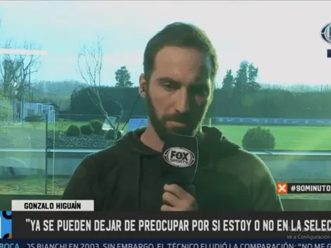 Ruggeri le preguntó a Higuaín qué le faltó a la Selección Argentina para ser campeón