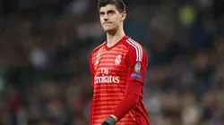 Courtois viene siendo suplente con Zidane.