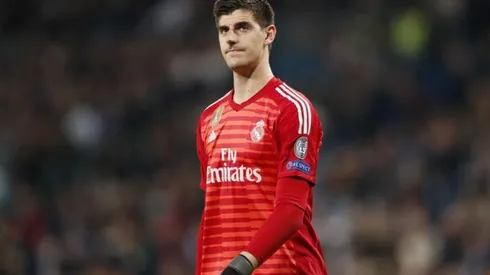 Courtois viene siendo suplente con Zidane.