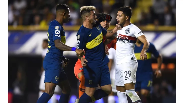 Foto de Julio Buffarini, jugador de Boca.