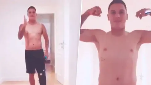 Quintero, feliz sin las muletas.