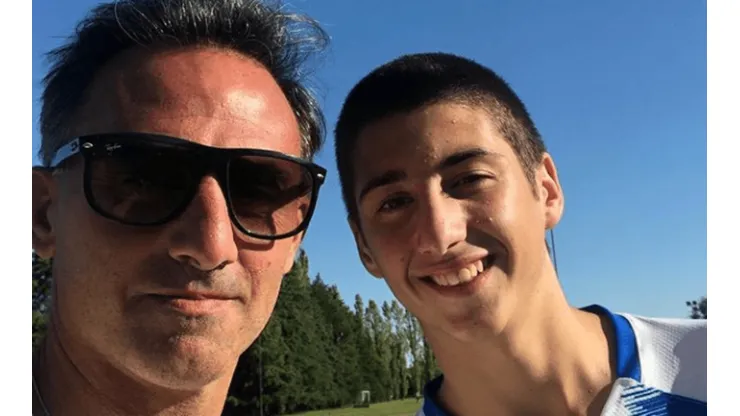 El error de ortografía en el tatuaje del hijo de Diego Latorre
