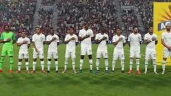 Foto de los jugadores de Atlético Nacional.