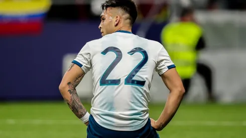 Este se lesionó de verdad: Lautaro Martinez terminó con una contractura tras matarse por Argentina