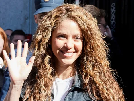 Shakira montó un show en plena declaración por el supuesto plagio de La Bicicleta