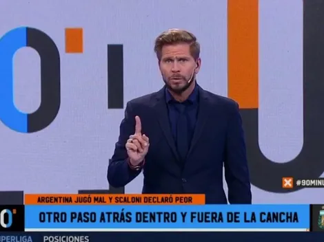 La extensa editorial de Vignolo preocupado por el presente de la Selección Argentina