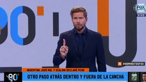 La extensa editorial de Vignolo preocupado por el presente de la Selección Argentina