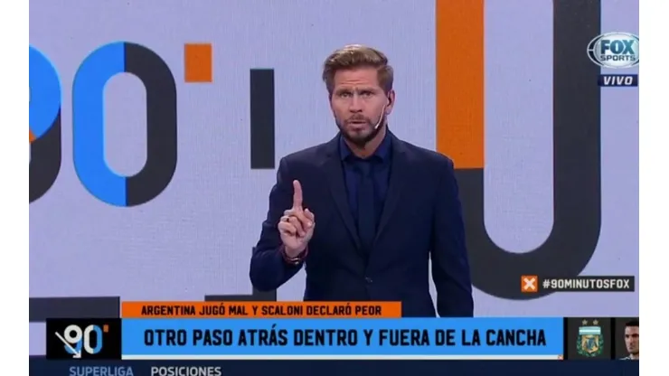La extensa editorial de Vignolo preocupado por el presente de la Selección Argentina