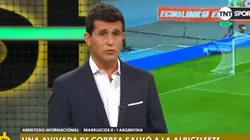 Foto de Hernán Castillo, periodista de TNT Sports.