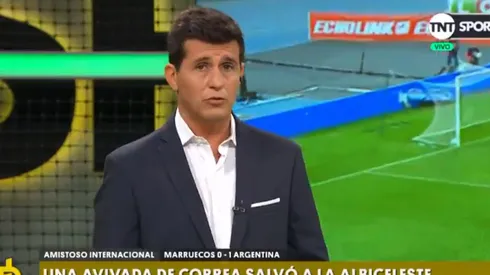 Foto de Hernán Castillo, periodista de TNT Sports.