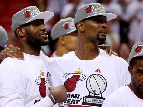 LeBron dice que nunca hubiera podido ganar un anillo sin Chris Bosh