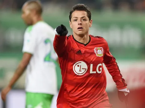 Hasta el Bayer Leverkusen celebró el gol de Chicharito
