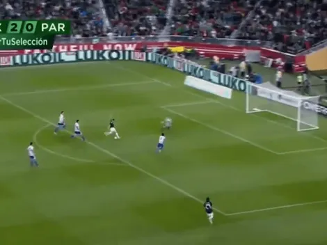 Baile en Estados Unidos: Chicharito culminó una gran jugada colectiva para el 3 a 0 de México