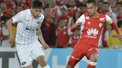 Anchico jugó en Santa Fe entre 2008 y 2010 y entre 2011 y 2016.