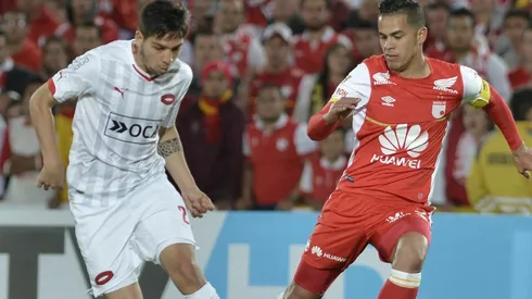 Anchico jugó en Santa Fe entre 2008 y 2010 y entre 2011 y 2016.