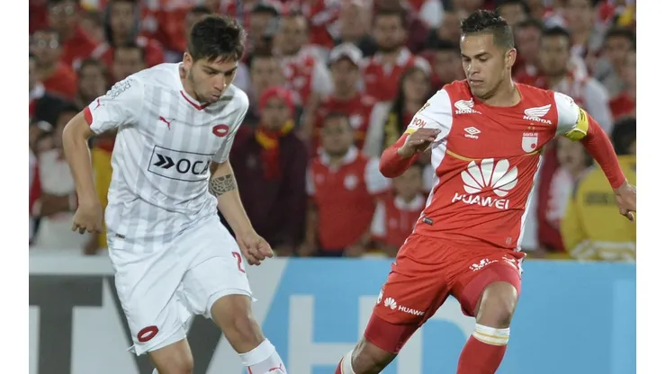 Anchico jugó en Santa Fe entre 2008 y 2010 y entre 2011 y 2016.