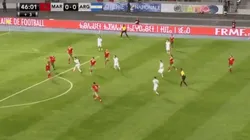 Una síntesis del partido: Lautaro Martínez la lucho, se dio vuelta y le pegó horrible