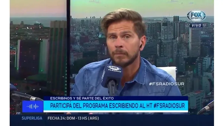 Sebastián Vignolo, muy picante.