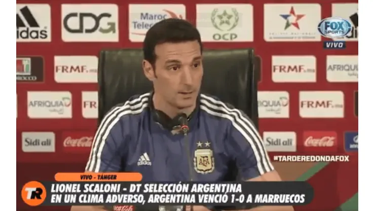 Scaloni contó cuál fue uno de los jugadores más lo sorprendió ante Marruecos