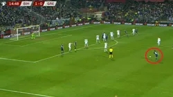 Genial ejecución de Pjanic.