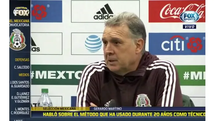 Martino sigue molesto con el Porto.