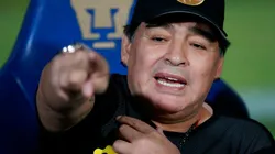 La foto viral que publicó Maradona en Instagram para probar que jugó contra los mejores