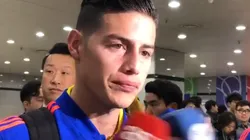 James Rodríguez se encargó del análisis final de la gira de Colombia