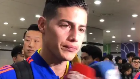 James Rodríguez se encargó del análisis final de la gira de Colombia