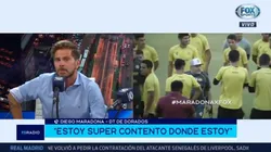 Diego Maradona en Fox Sports Radio.