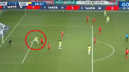 Foto de Morelos, jugador de Colombia.