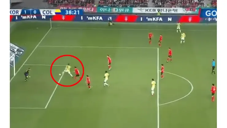 Foto de Morelos, jugador de Colombia.
