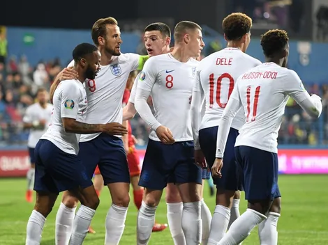 Inglaterra empezó mal pero se recuperó y le propinó una paliza a Montenegro