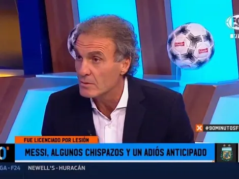 Sin filtro: Ruggeri cuestionó la actitud de Messi tras conocerse su lesión