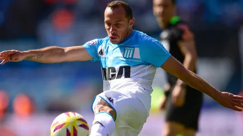 Marcelo Díaz con la camiseta de Racing.