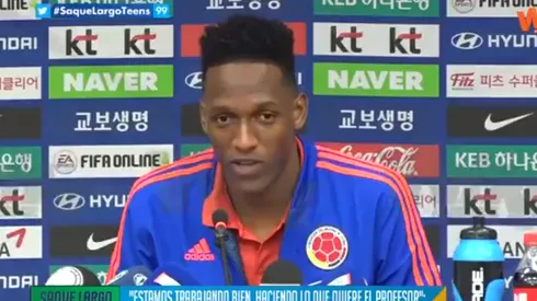 Yerry Mina habló del desafío más difícil que tendrá en el amistoso frente a Corea