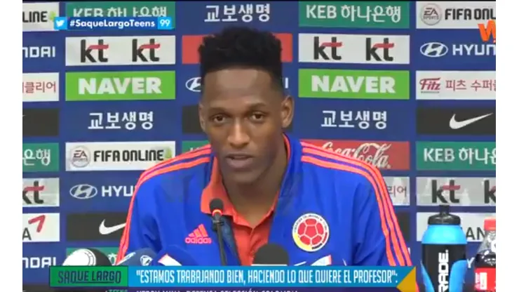 Yerry Mina habló del desafío más difícil que tendrá en el amistoso frente a Corea