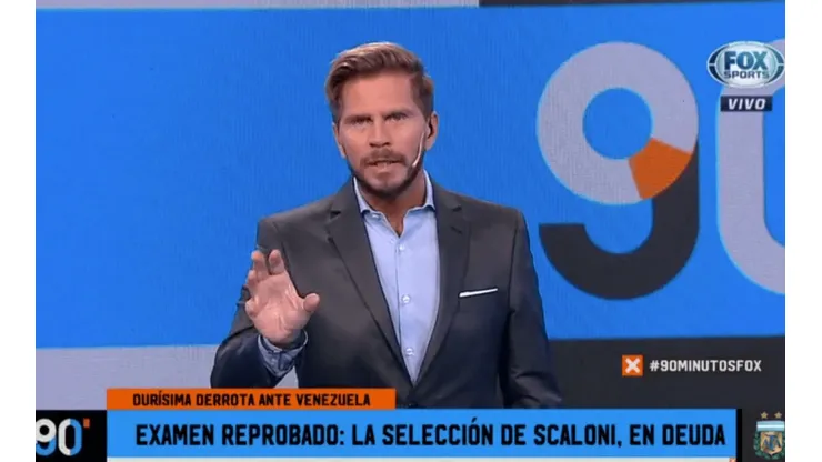 Vignolo abrió fuerte su programa y contó la sensación que le dio ver a Messi en esta "nueva" Selección Argentina
