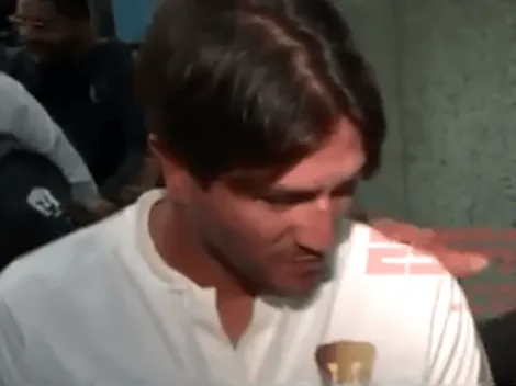 Bruno Marioni se puso colorado cuando le recitaron un poema a la cara