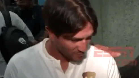 Bruno Marioni se puso colorado cuando le recitaron un poema a la cara