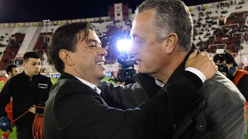 Alfaro habló de su relación con Gallardo y tiró: "No lo veo como el rival de Boca"