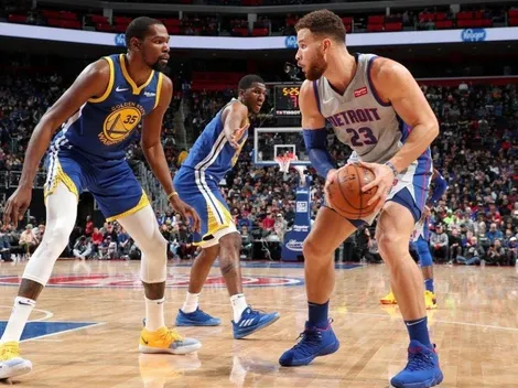 Qué canal transmite Detroit Pistons vs Golden State Warriors por la NBA